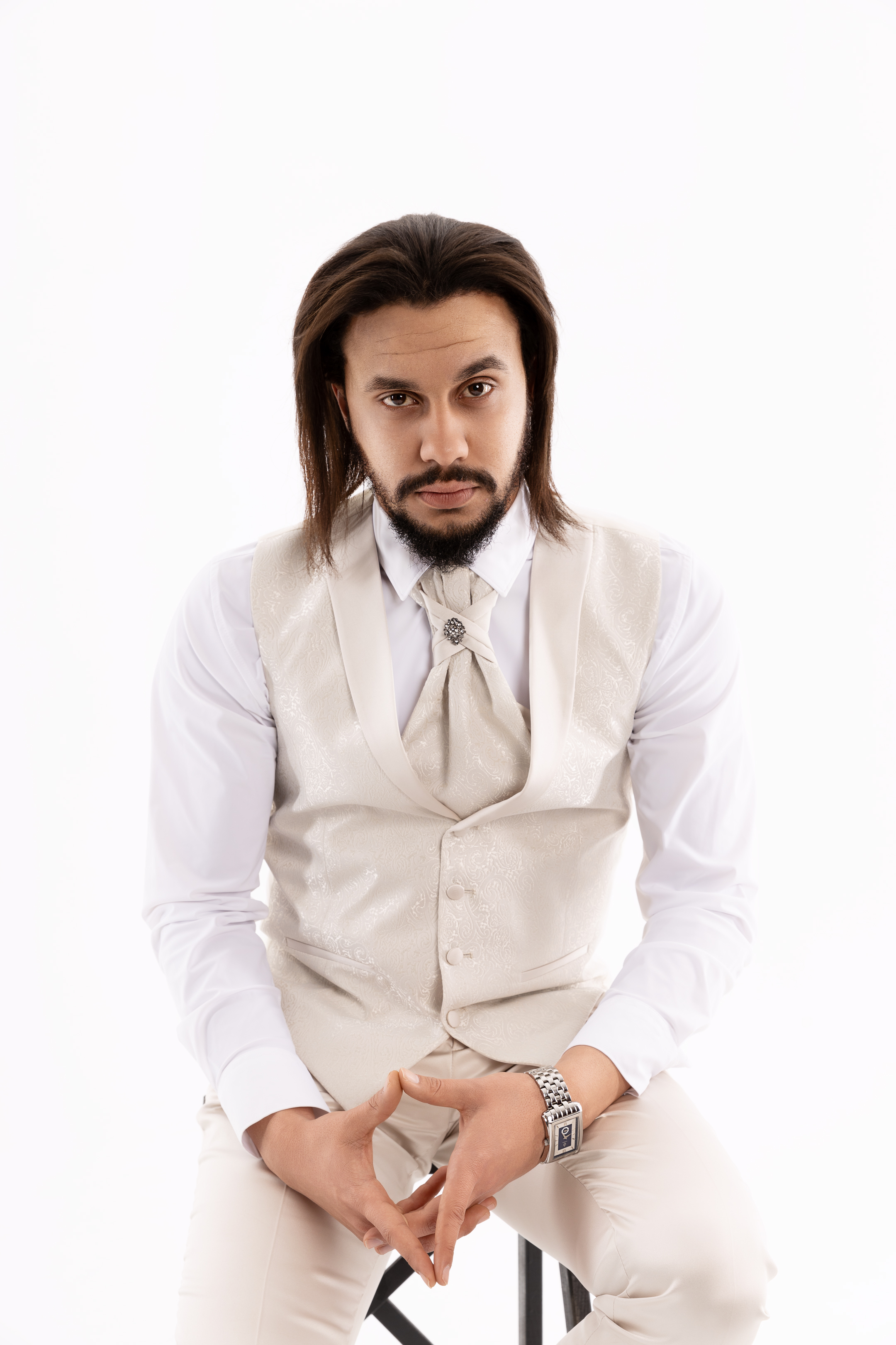 Portrait of Ahmed F. M. Hamdan, technology entrepreneur and founder of Univers.